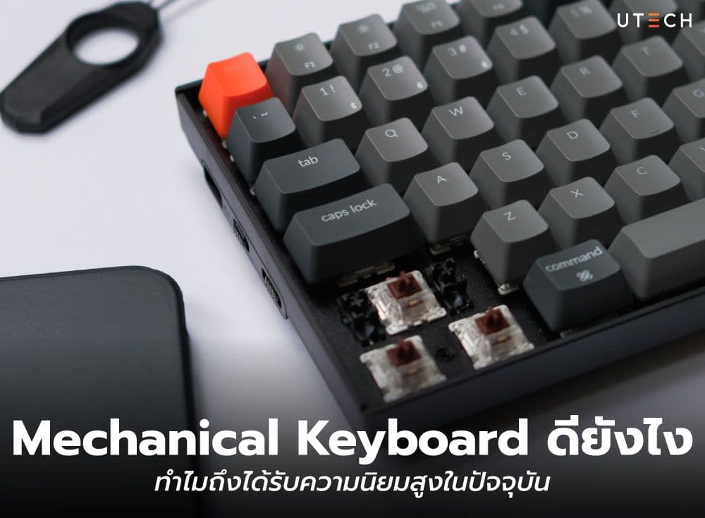 Mechanical Keyboard ดียังไง ทำไมถึงได้รับความนิยมสูงในปัจจุบัน