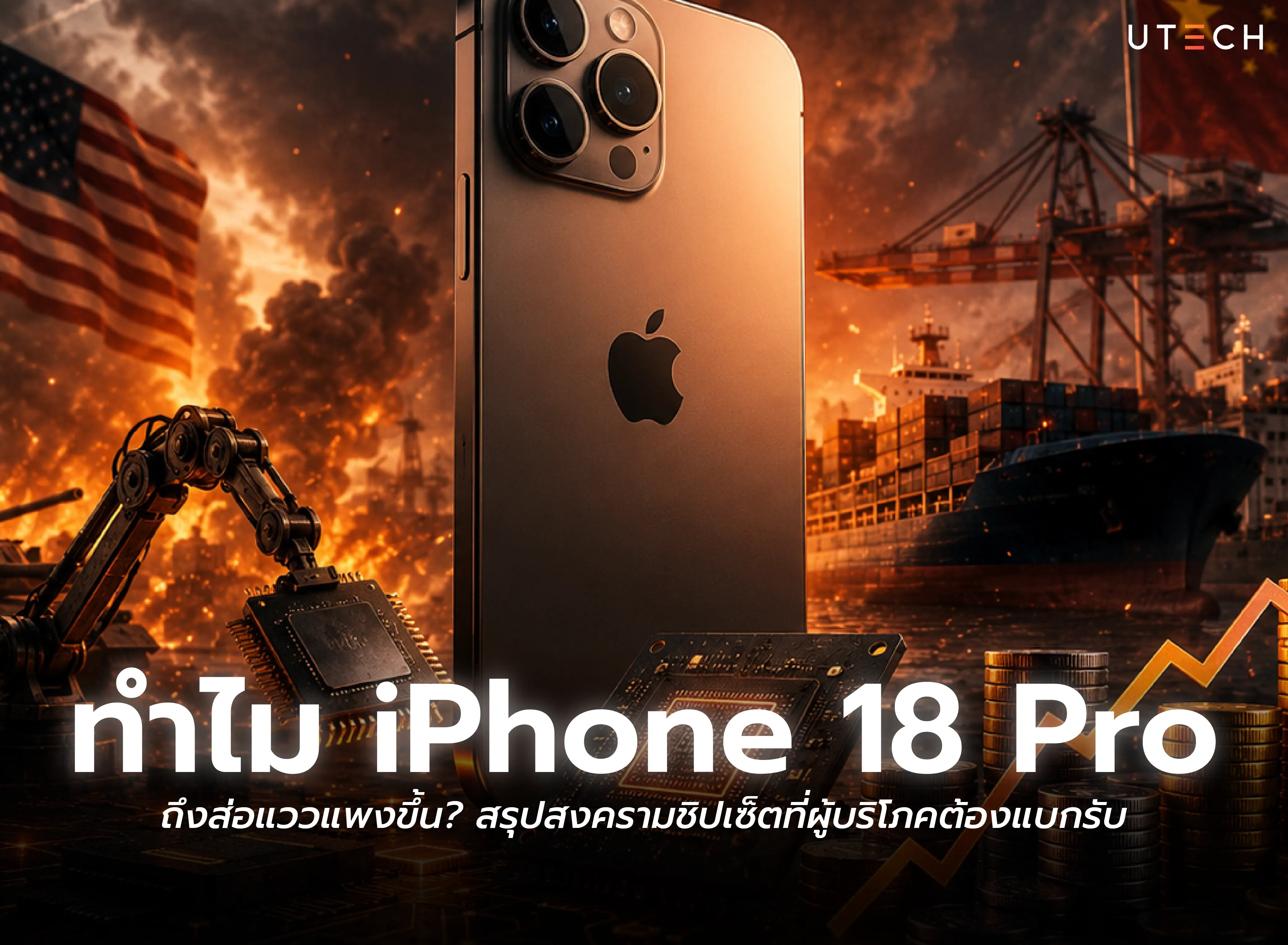 ทำไม iPhone 18 Pro ถึงส่อแววแพงขึ้น? สรุปสงครามชิปเซ็ตที่ผู้บริโภคต้องแบกรับ