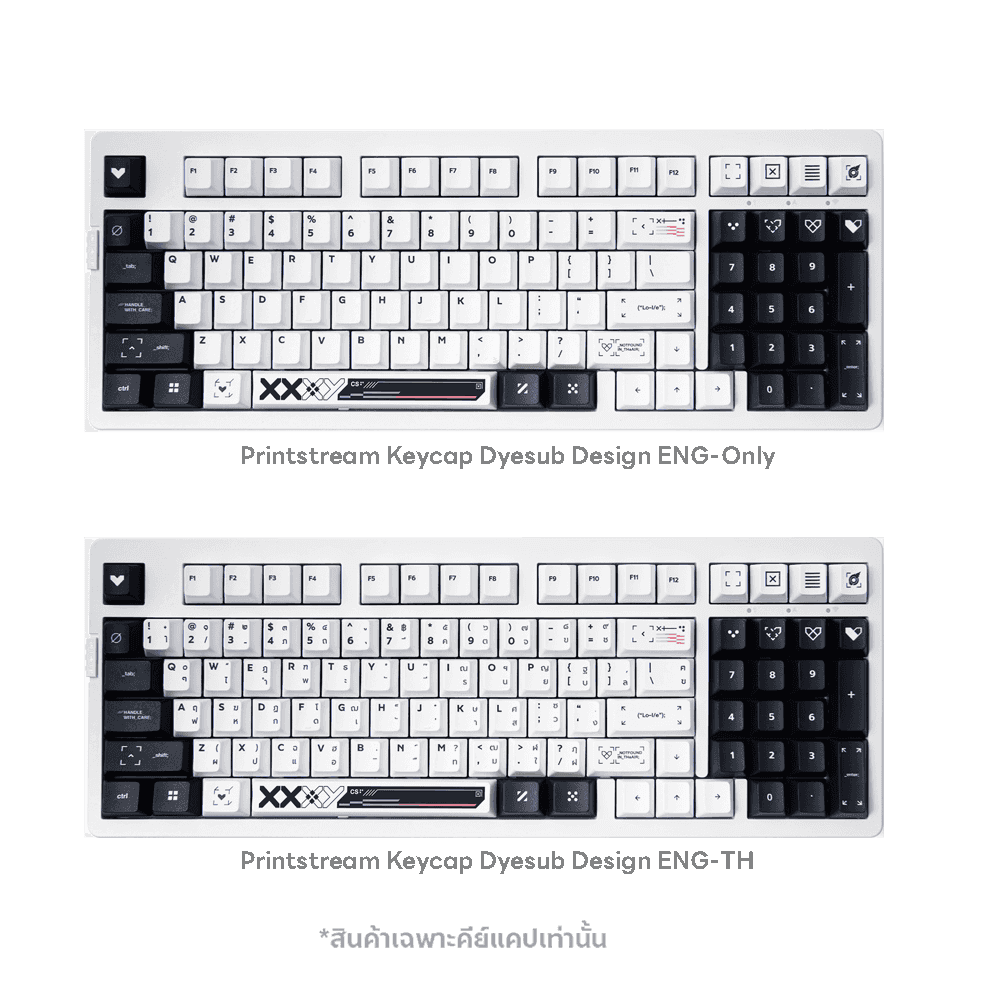 Prinstream Keyboard คีย์แคป LOGA Keycaps Set PrintStream VER.2